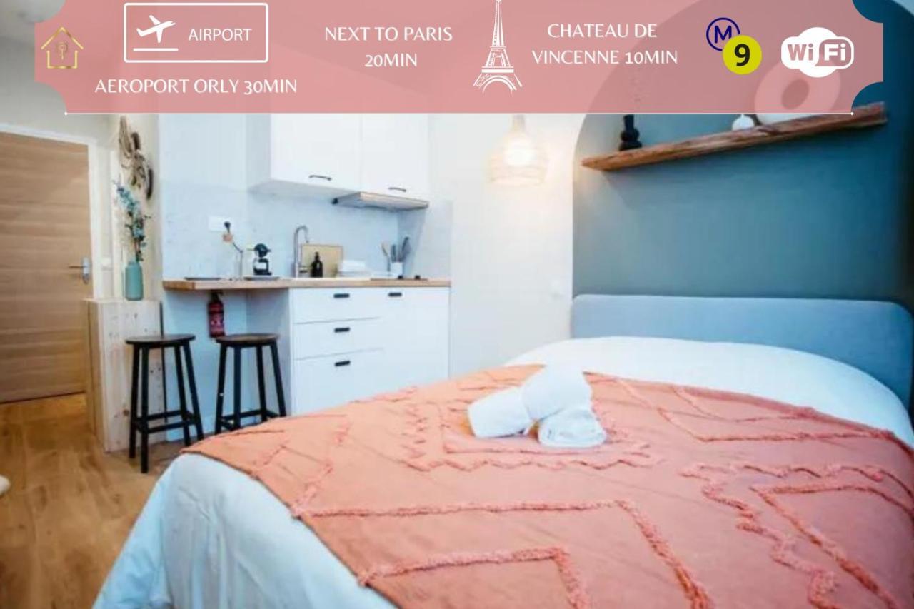 Cosy Appart Hotel Next To Paris Montreuil  Ngoại thất bức ảnh